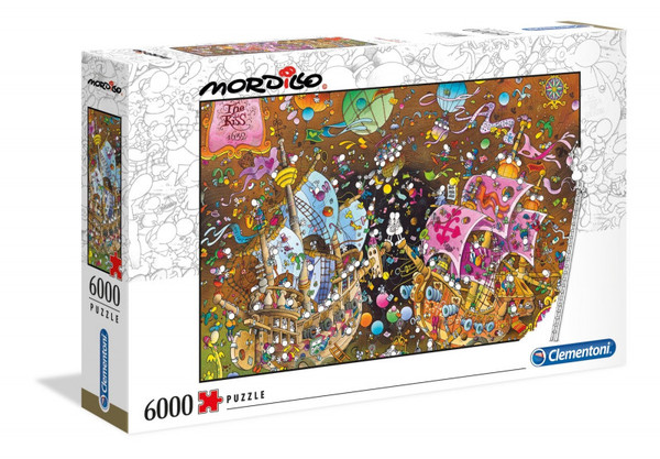 Puzzle Mordillo The Kiss 6000 elementów