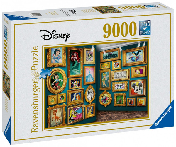 Puzzle Muzeum postaci Disneya 9000 elementów