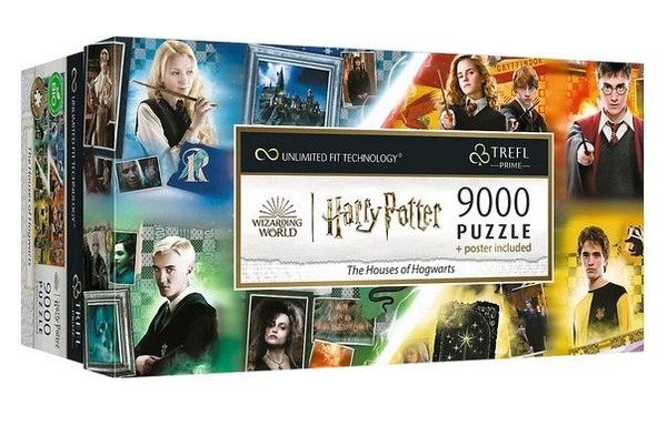 Puzzle The Houses of Hogwarts 9000 elementów
