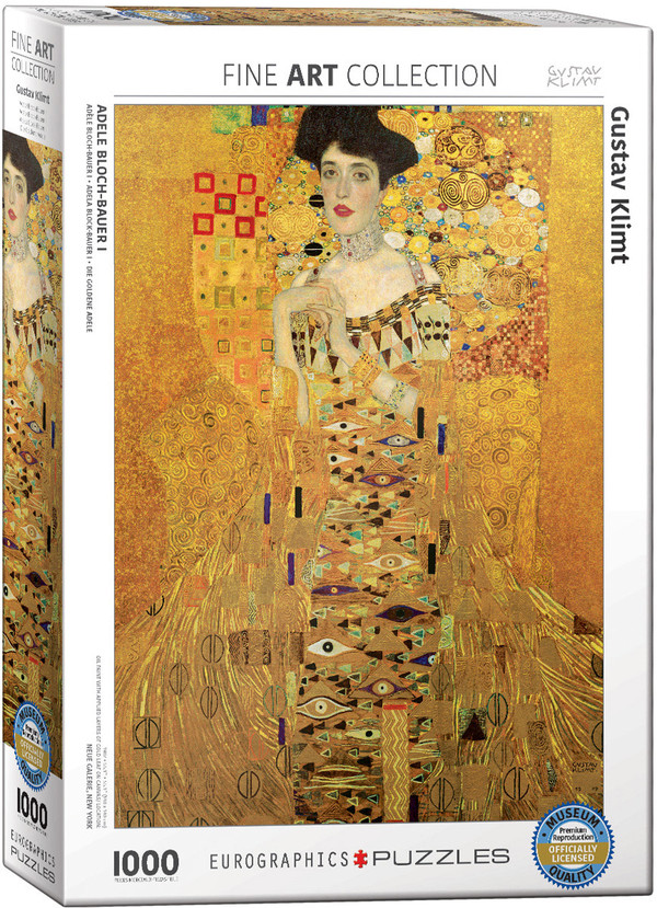 Puzzle Adele Bloch-Bauer, Gustav Klimt 1000 elementów