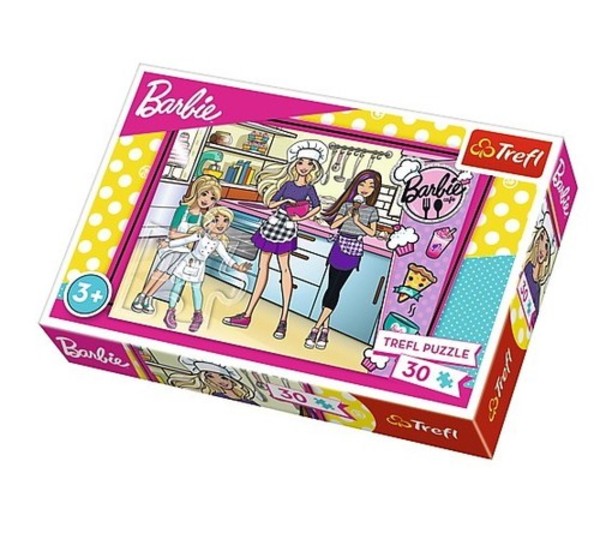 Puzzle Barbie Wspólne gotowanie 30 elementów