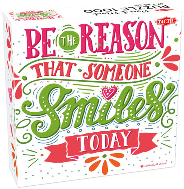 Puzzle Be the Reason Someone Smiles 1000 elementów