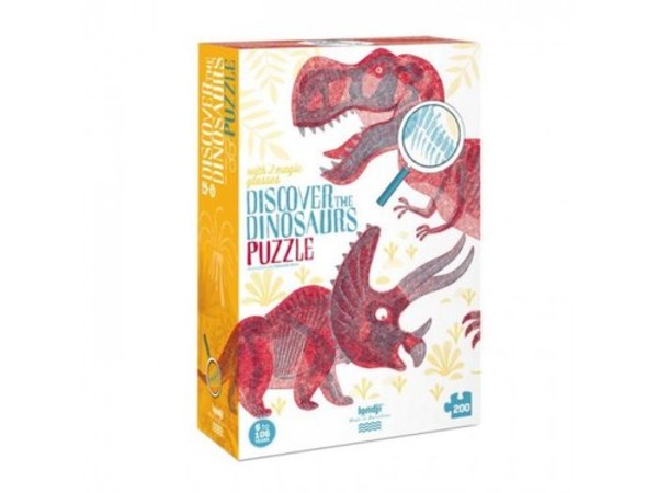 Puzzle Odkryj Dinozaury 200 elementów