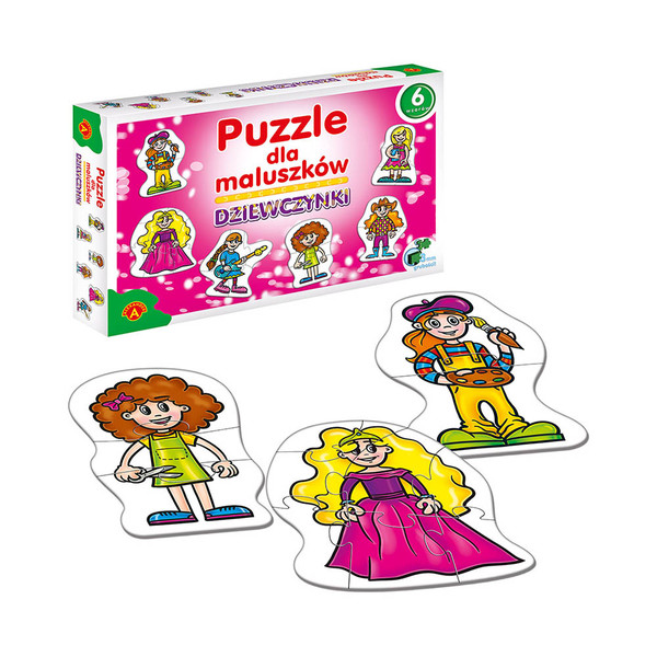 Puzzle dla maluszków - Dziewczynki