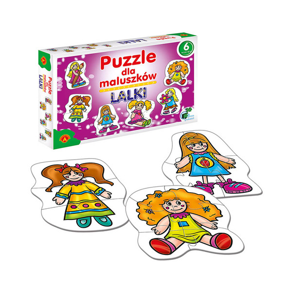 Puzzle dla maluszków - Lalki