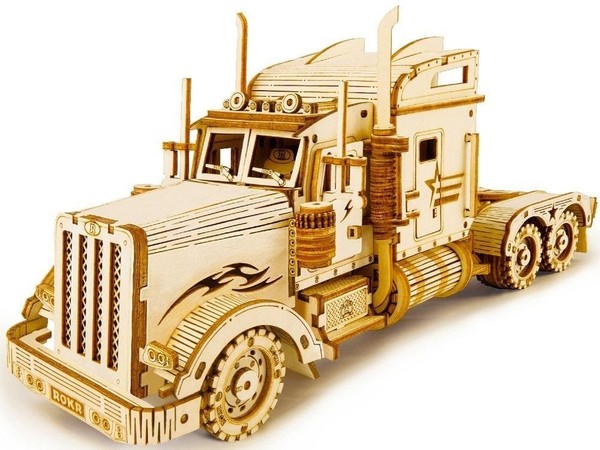 Puzzle Drewniane 3D Ciężarówka 308 elementów