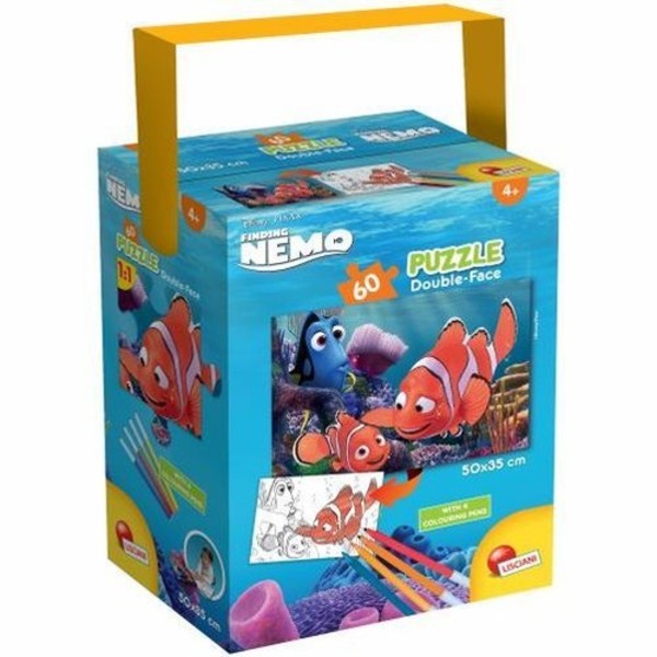 Puzzle dwustronne w tubie Mini Nemo 60 elementów
