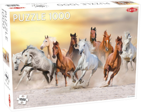 Puzzle Dzikie konie 1000 elementów