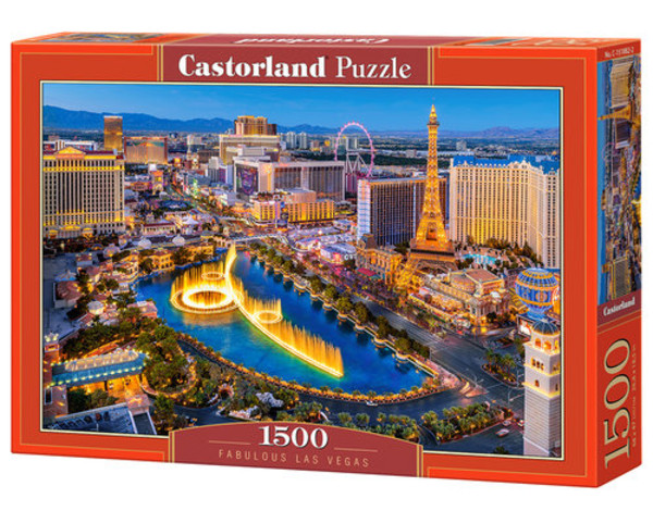 Puzzle Fabulous Las Vegas 1500 elementów