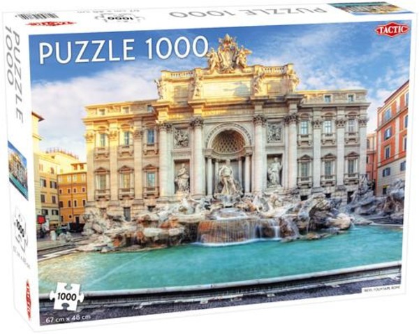 Puzzle Fontanna di Trevi - Rzym 1000 elementów