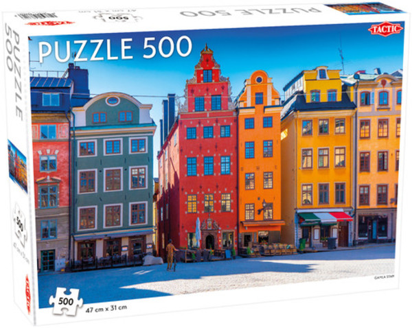 Puzzle Stare Miasto, Sztokholm 500 elementów