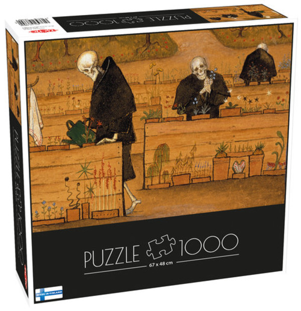 Puzzle Ogród śmierci, Hugo Simberg 1000 elementów