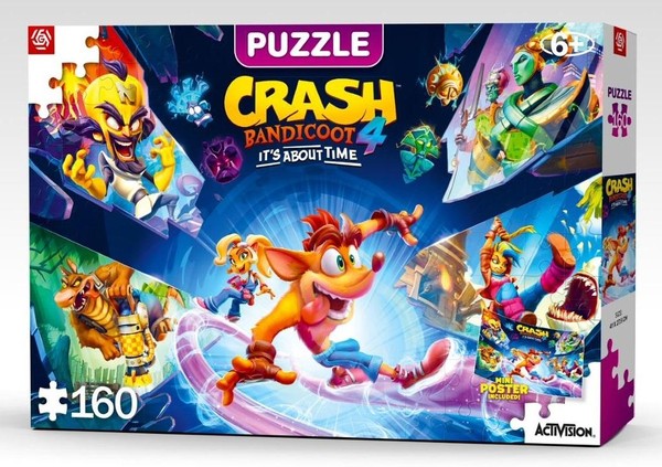 Puzzle Kids Crash Bandicoot 4: It`s About Time 160 elementów