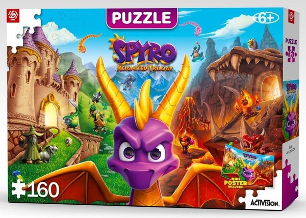 Puzzle Kids Spyro: Reignited Trilogy 160 elementów