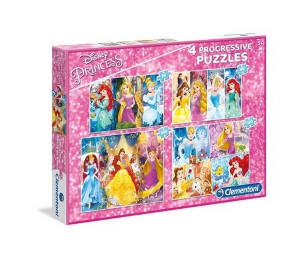 Puzzle Księżniczki Disney 20, 60, 100 i 180 elementów