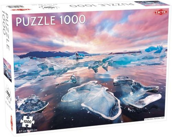 Puzzle Lodowiec Vatnajokull Park narodowy 1000 elementów