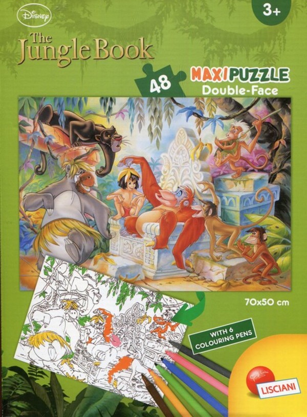 Puzzle Maxi Disney Księga Dżungli