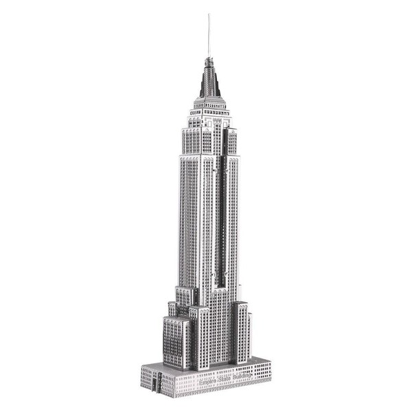 Puzzle Metalowe 3D Empire State Building 21 elementów