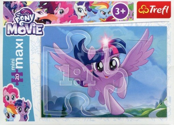 Puzzle mini maxi My Little Pony Magia kucyków 20 elementów