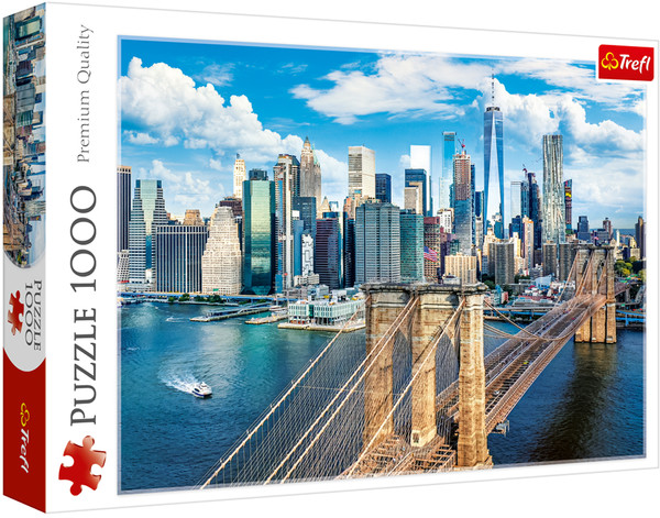 Puzzle Most Brookliński, Nowy Jork, USA 1000 elementów