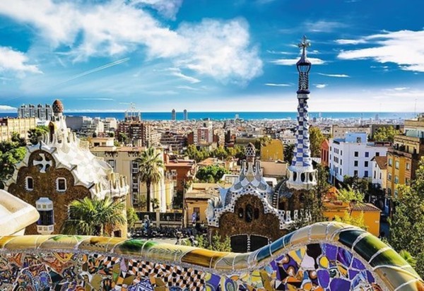 Puzzle Park Guell Barcelona 1500 elementów