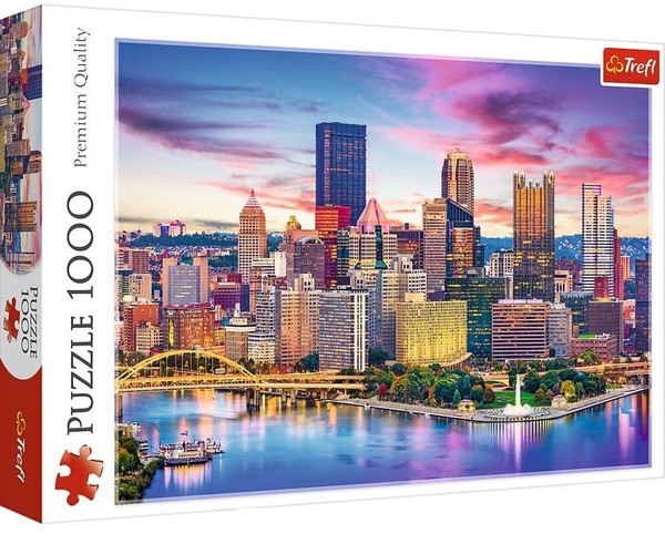 Puzzle Pittsburgh, Pensylwania, USA 1000 elementów