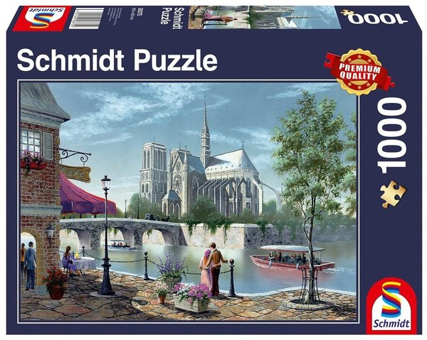Puzzle Katedra Notre Dame, Paryż 1000 elementów