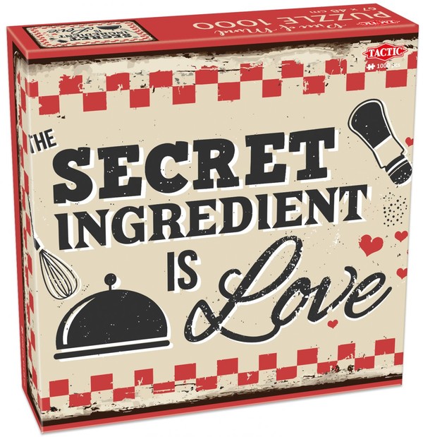 Puzzle Secret Ingredient is Love 1000 elementów