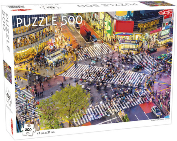 Puzzle Skrzyżowanie Shibuya, Tokio 500 elementów