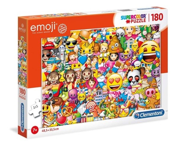 Puzzle Supercolor Emoji - 180 elementów