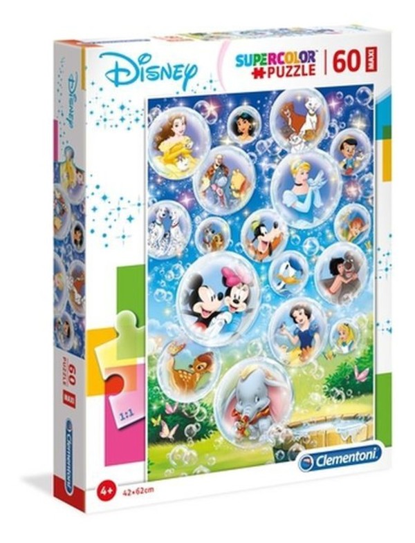 Puzzle Supercolor Maxi Disney Classic - 60 elementów