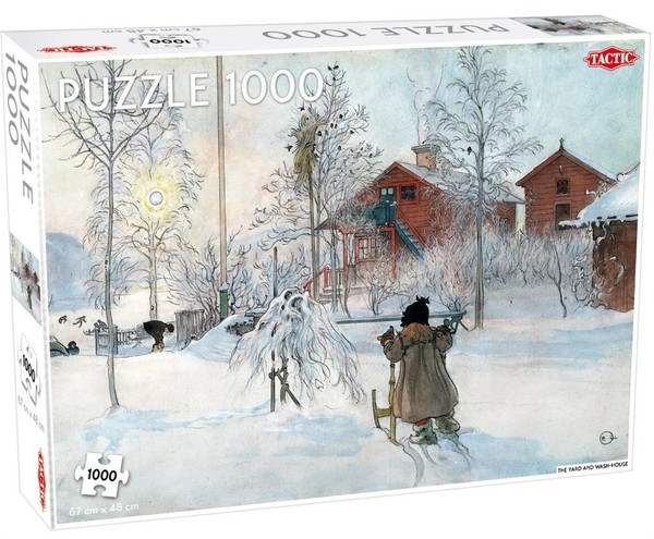 Puzzle The Yard and Wash-House 1000 elementów