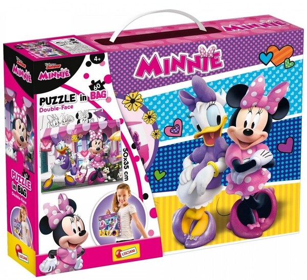 Puzzle dwustronne Disney Minnie 60 elementów