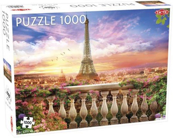 Puzzle Wieża Eiffla, Paryż 1000 elementów