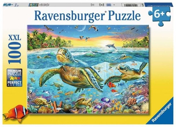 Puzzle XXL Żółwie morskie 100 elementów