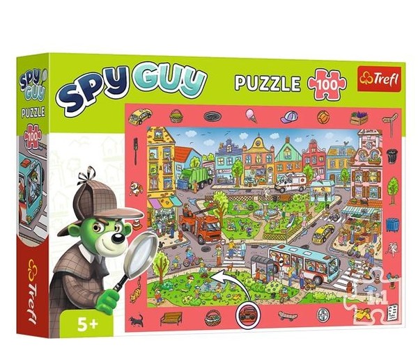 Puzzle Spy Guy Miasto 100 elementów
