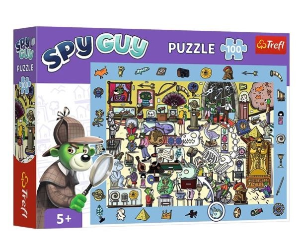 Puzzle Spy Guy Muzeum 100 elementów