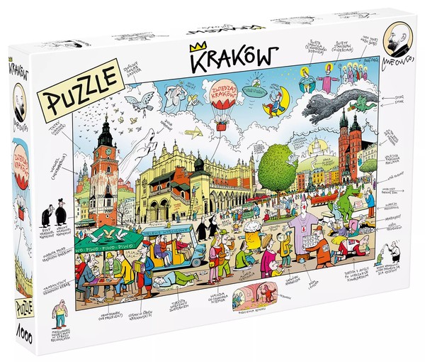 Puzzle Kraków 1000 elementów