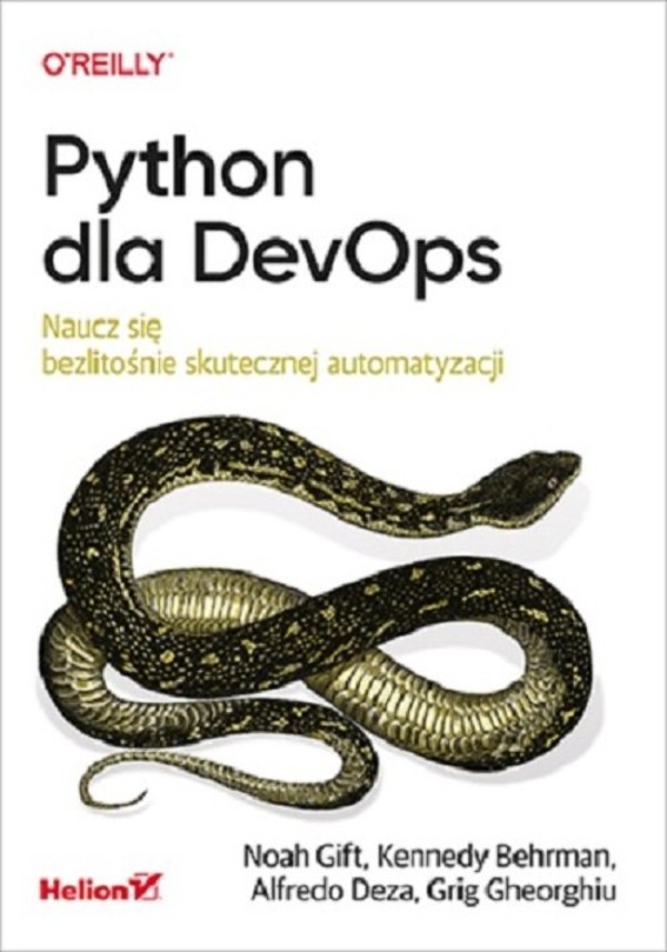 Python dla DevOps Naucz się bezlitośnie skutecznej automatyzacji
