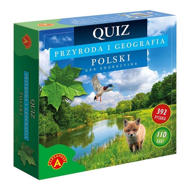 Quiz Przyroda i Geografia Polski Gra edukacyjna