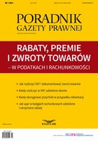 Rabaty, premie i zwroty towarów - w podatkach i rachunkowości - pdf poradnik Gazety Prawnej