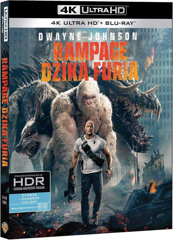 Rampage: Dzika furia (4K Ultra HD)