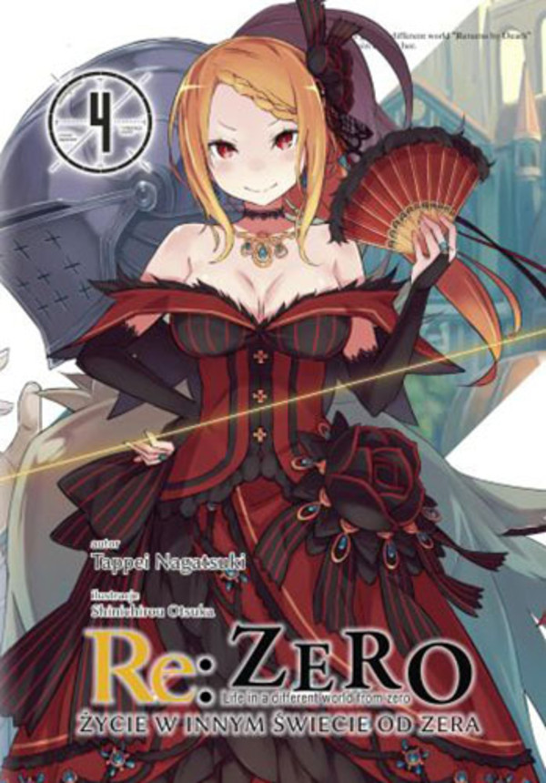 Re zero Życie w innym świecie od zera Light novel Tom 4