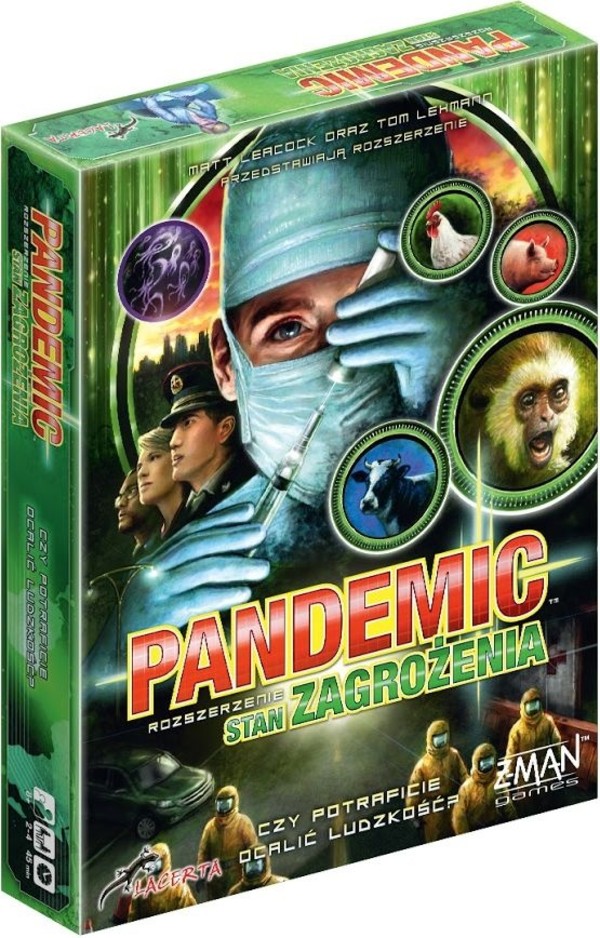 Gra Pandemic (Pandemia): Stan zagrożenia