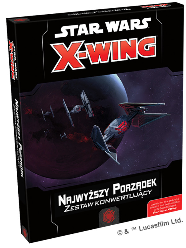 Gra Star Wars X-Wing - Najwyższy Porządek Zestaw Konwertujący (druga edycja)