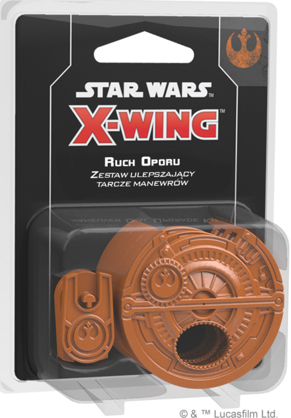 Gra Star Wars X-Wing - Ruch Oporu Zestaw ulepszający tarcze manewrów (druga edycja)