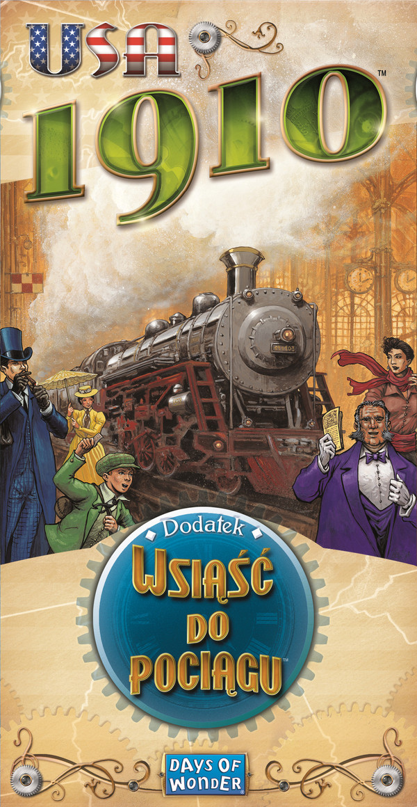 Gra Wsiąść do Pociągu: USA 1910