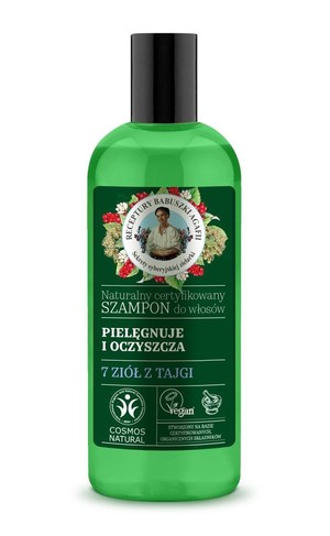 Naturalny szampon oczyszczająco-pielęgnujący