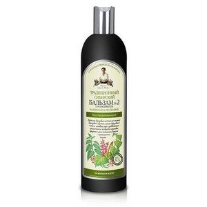 Receptury Babuszki Agafii - Nr 2 Propolis brzozowy Tradycyjny syberysjki balsam do włosów - regeneracyjny