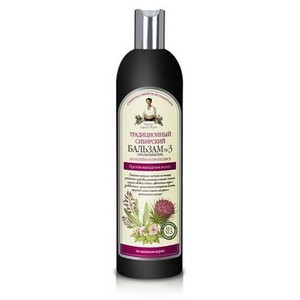 Receptury Babuszki Agafii - Nr 3 Propolis łopianowy Tradycyjny syberyjski balsam do włosów - regenerujący